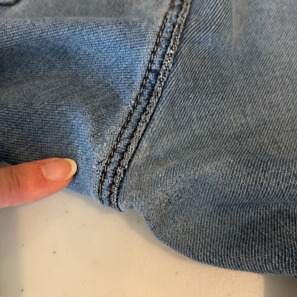 Silver Athentic Relaxed Grunge Denim Jeans Mn’s Sz 38x32 - Picture 11 of 11